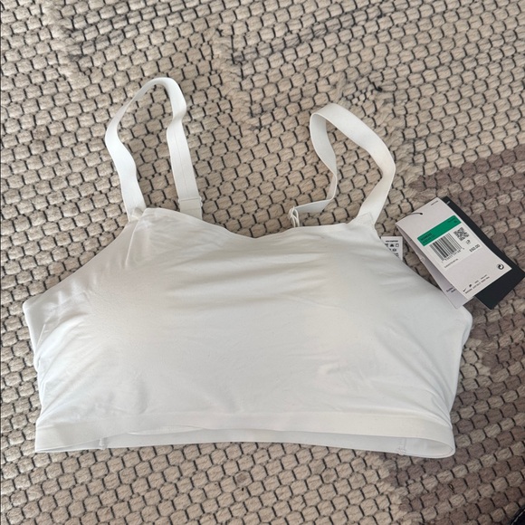 Nike Women Dri-FIT Indy Luxe Low Support Sport Bra WHITE NEW WITH TAGS XL - Picture 7 of 10